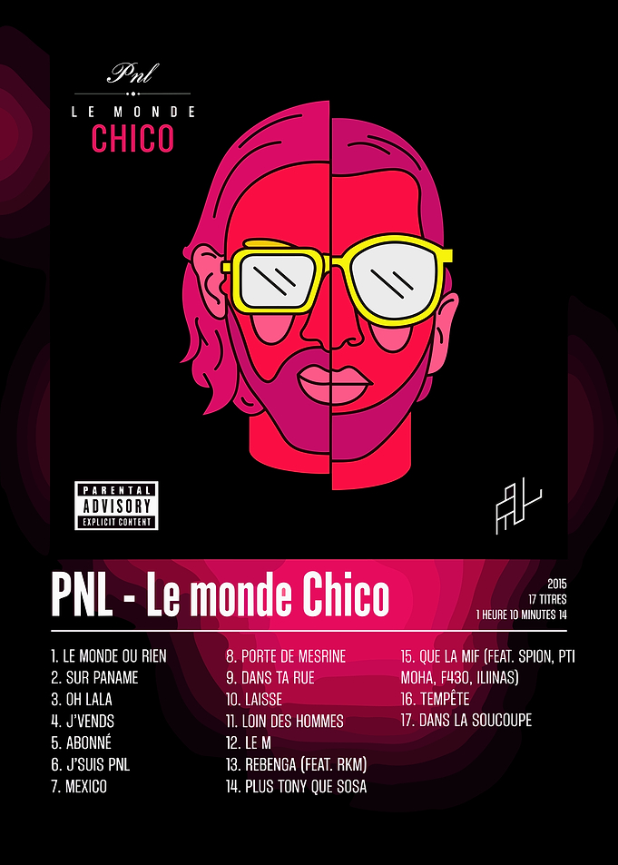 PNL Le Monde Chico Album Poster