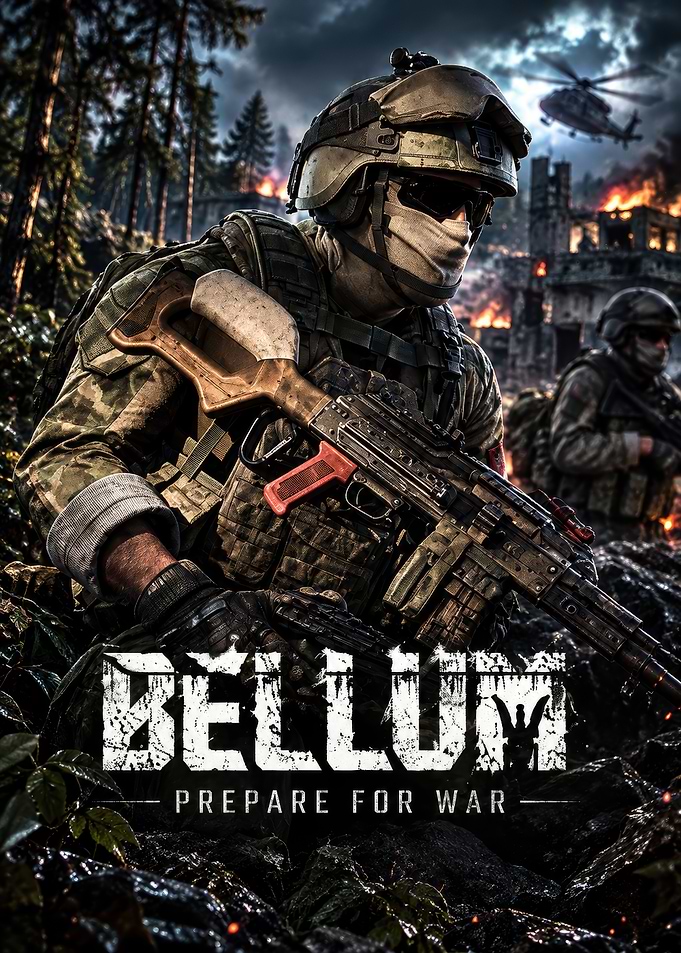 Bellum Prepare for War Soldier Poster