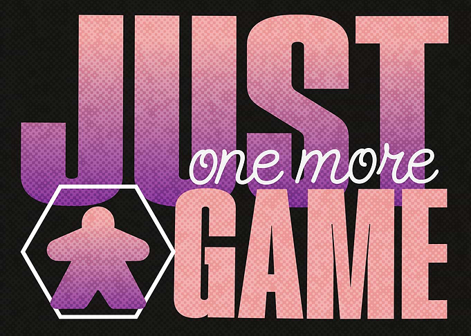 Pink Just One More Board Game Room Poster