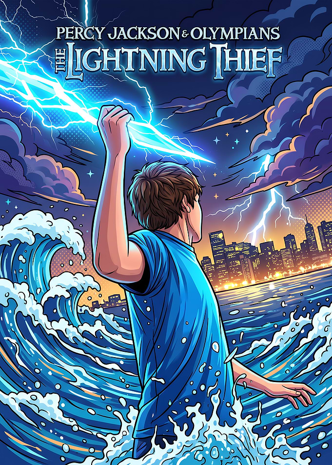 Percy Jackson The Lightning Thief Poster