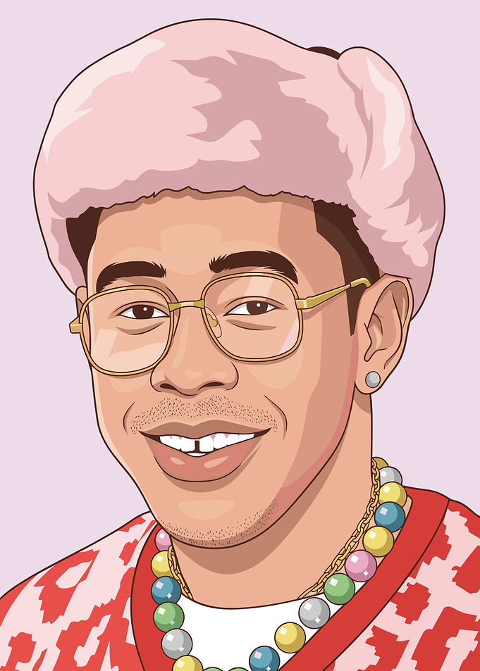 Tyler the Creator Portrait Illustration
