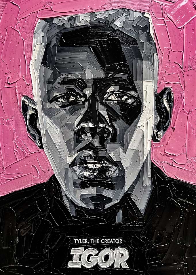 Tyler, The Creator Igor Oil Painting