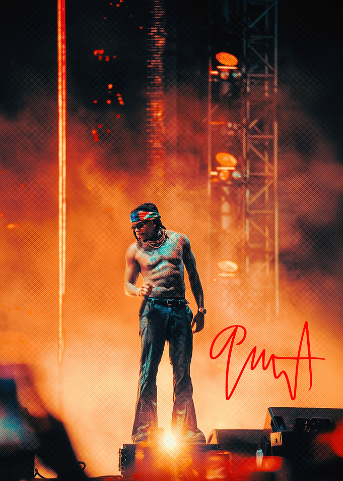 Gunna Performing Live on Stage