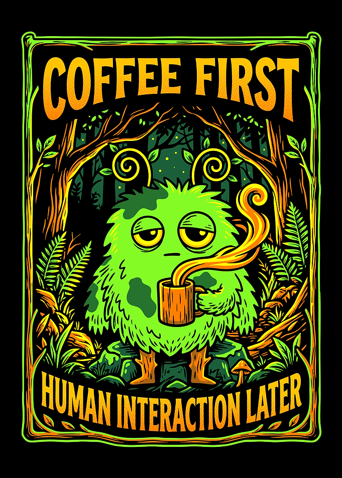 Coffee First Human Interaction Later