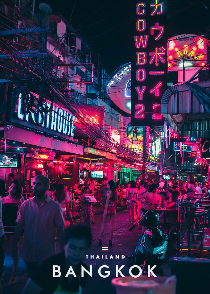 Nightlife in Bangkok Thailand