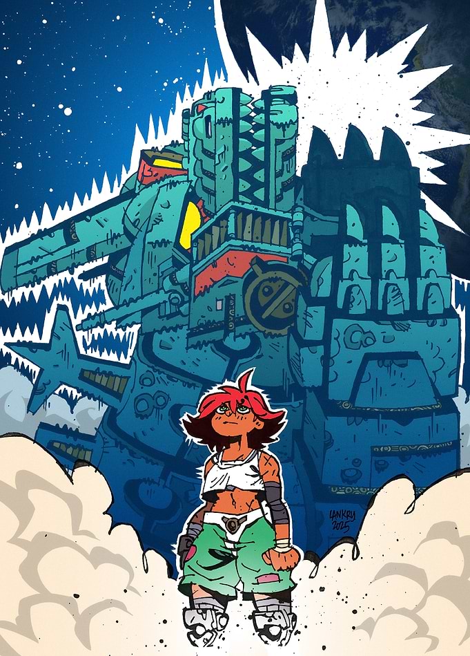 Cosmic Kaiju Confrontation