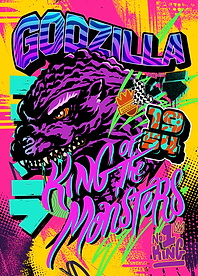 Godzilla: King of Vibrant Chaos
