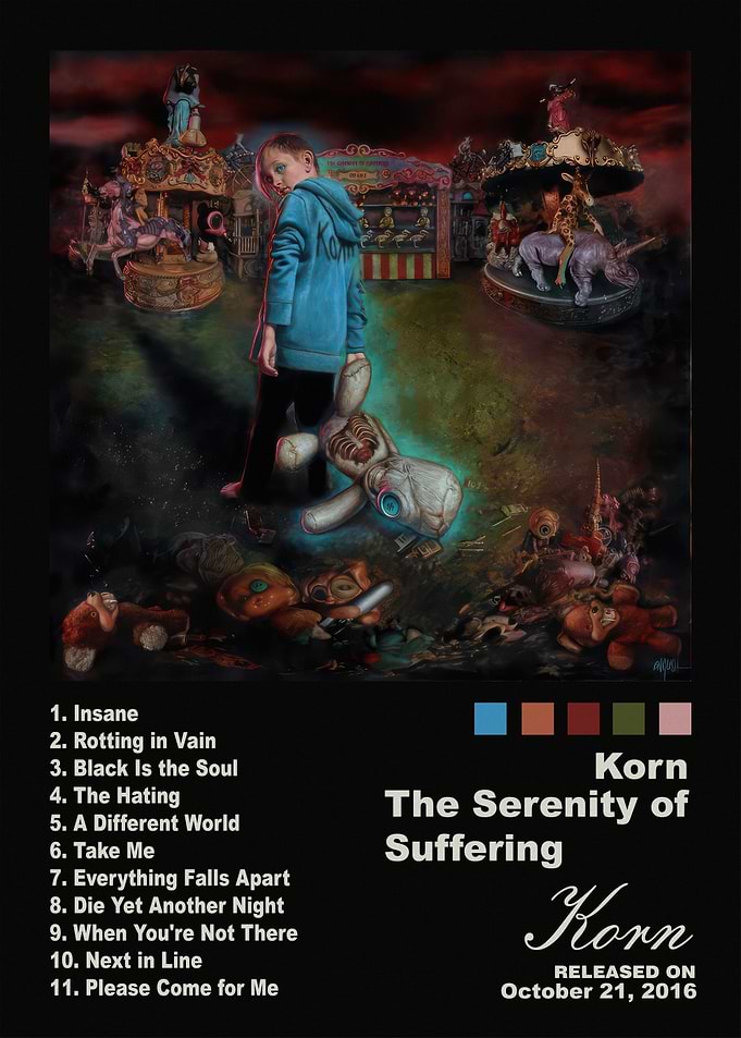 Korn The Serenity of Suffering Album Art