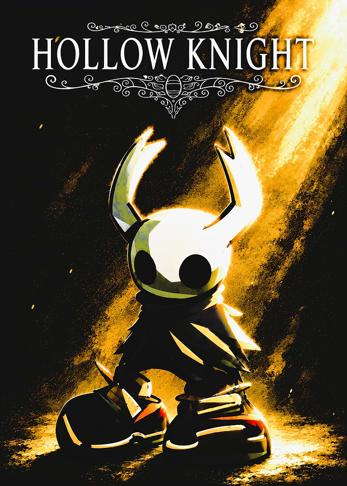 Hollow Knight Character Poster