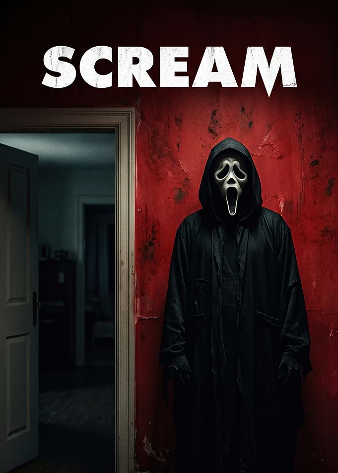 Ghostface Scream Movie Poster