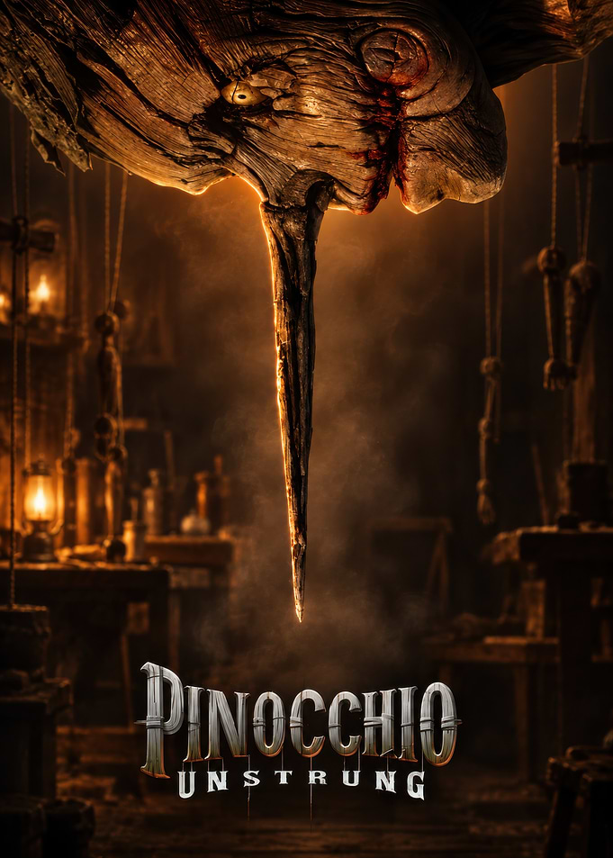 Pinocchio Unstrung Horror Movie Poster