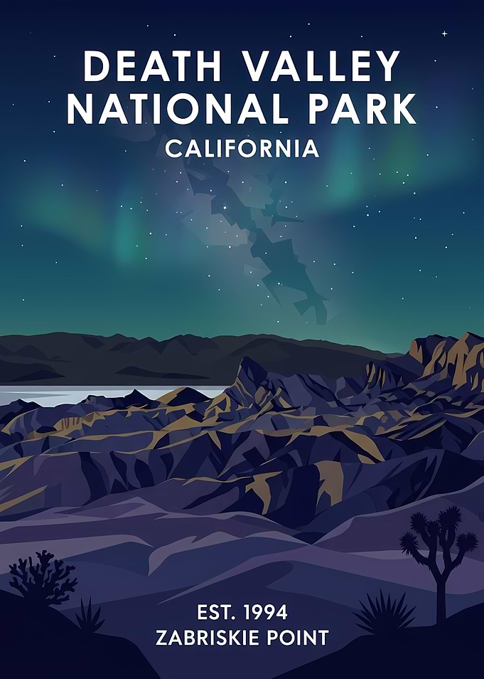 Death Valley National Park Poster
