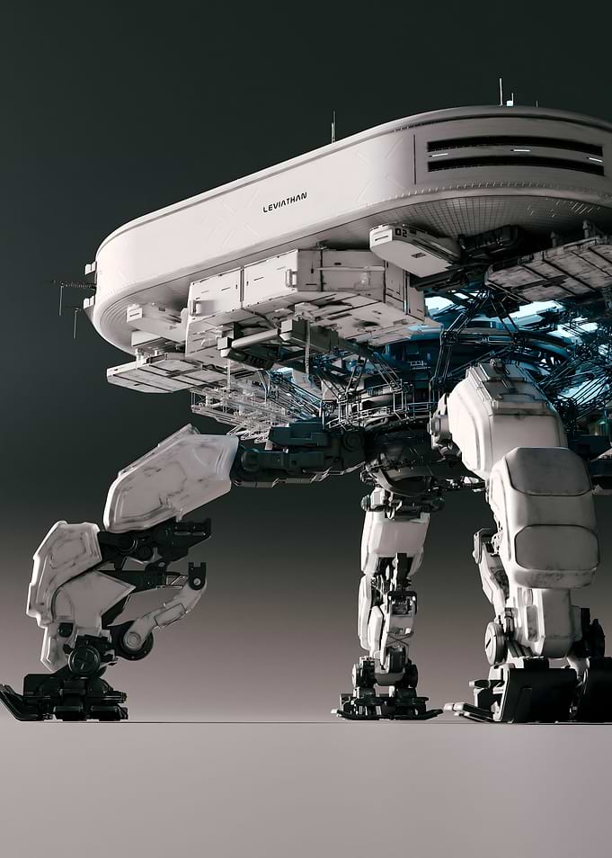 Leviathan Sci-Fi Walking Mech