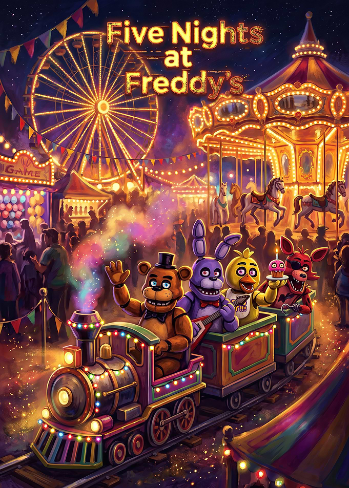 Five Nights at Freddy's Carnival Train