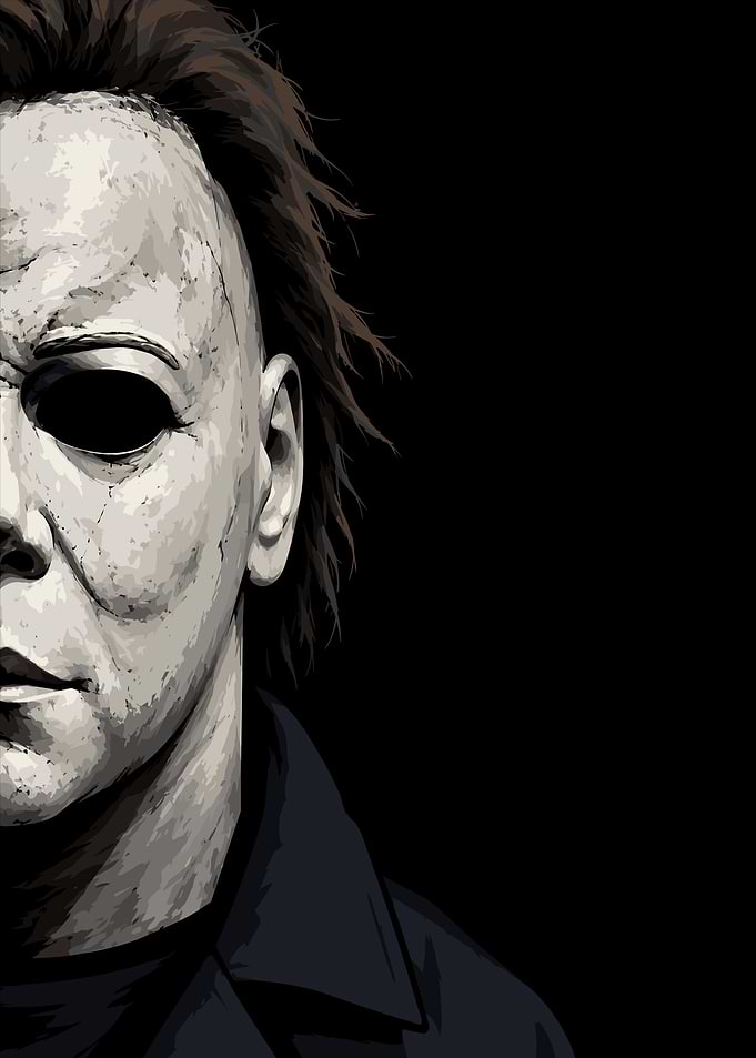 Michael Myers Halloween Horror Portrait