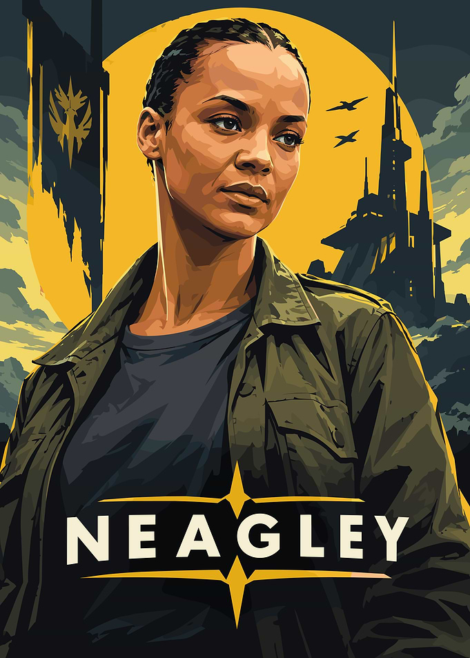 Neagley Character Poster Art