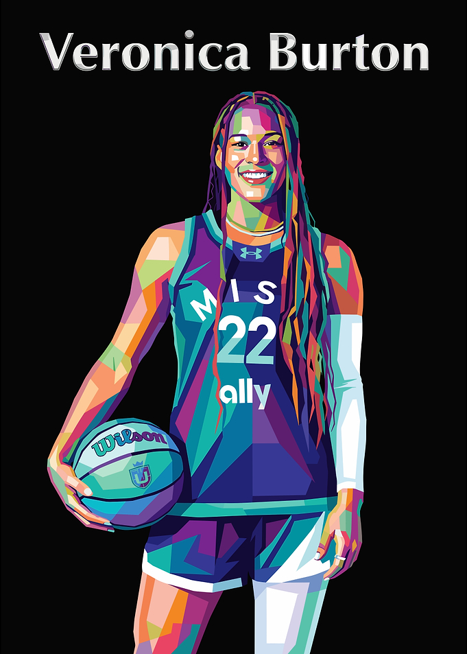 Veronica Burton Pop Art Portrait