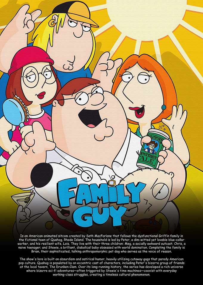 Family Guy Cast Poster