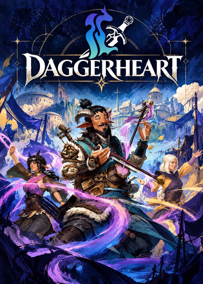 Daggerheart Fantasy Roleplaying Game Poster