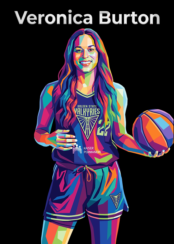 Veronica Burton Pop Art Portrait