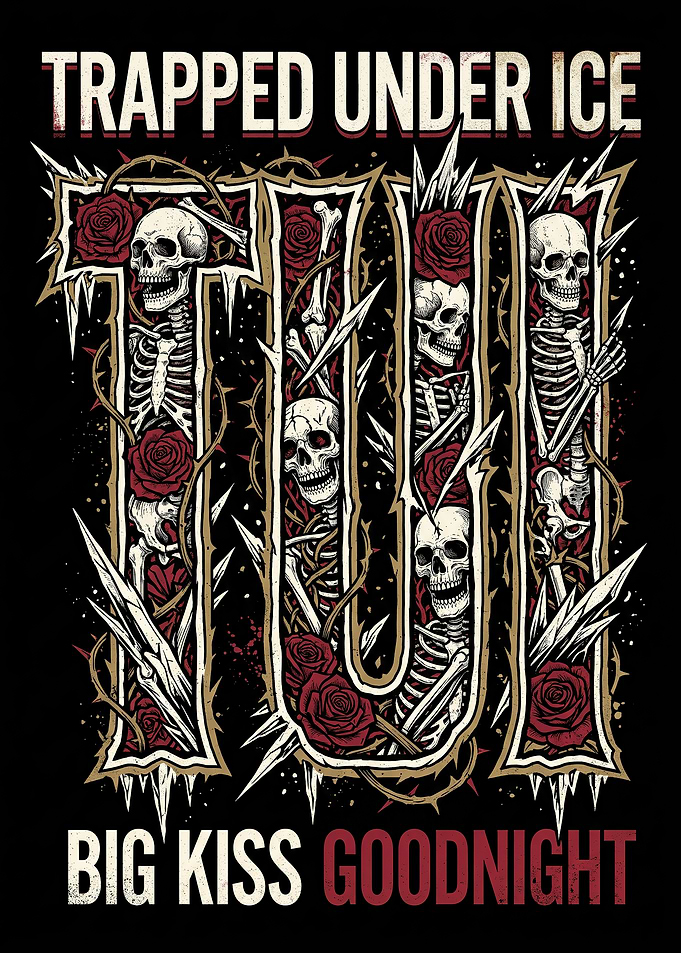 Trapped Under Ice Band Graphic Art
