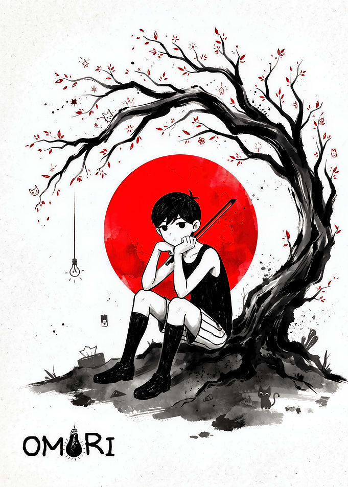 Omori Under Ink Tree