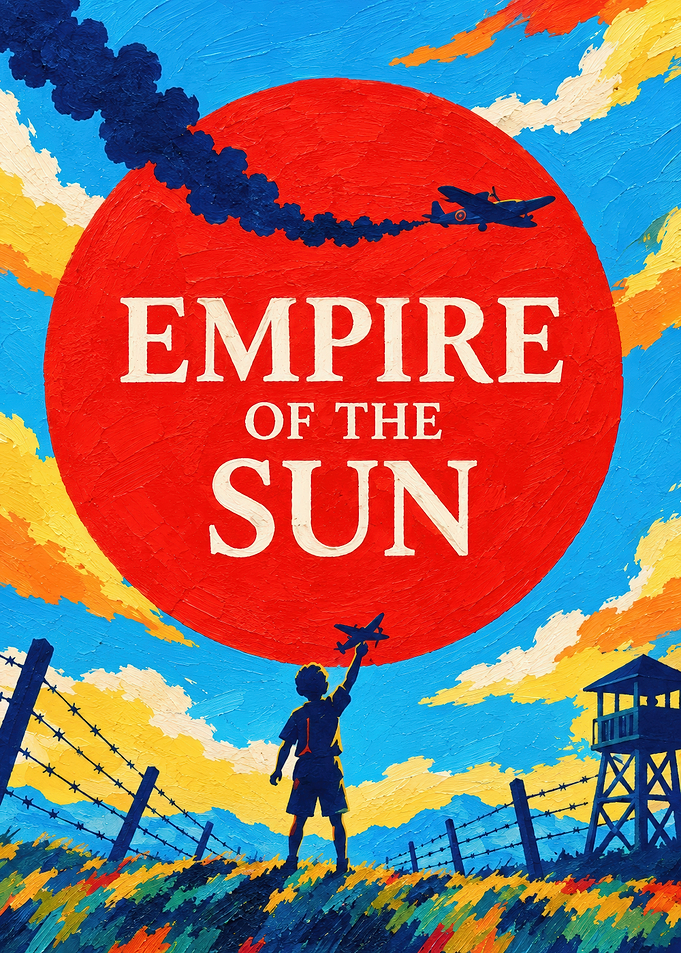 Empire of the Sun Movie Poster Art
