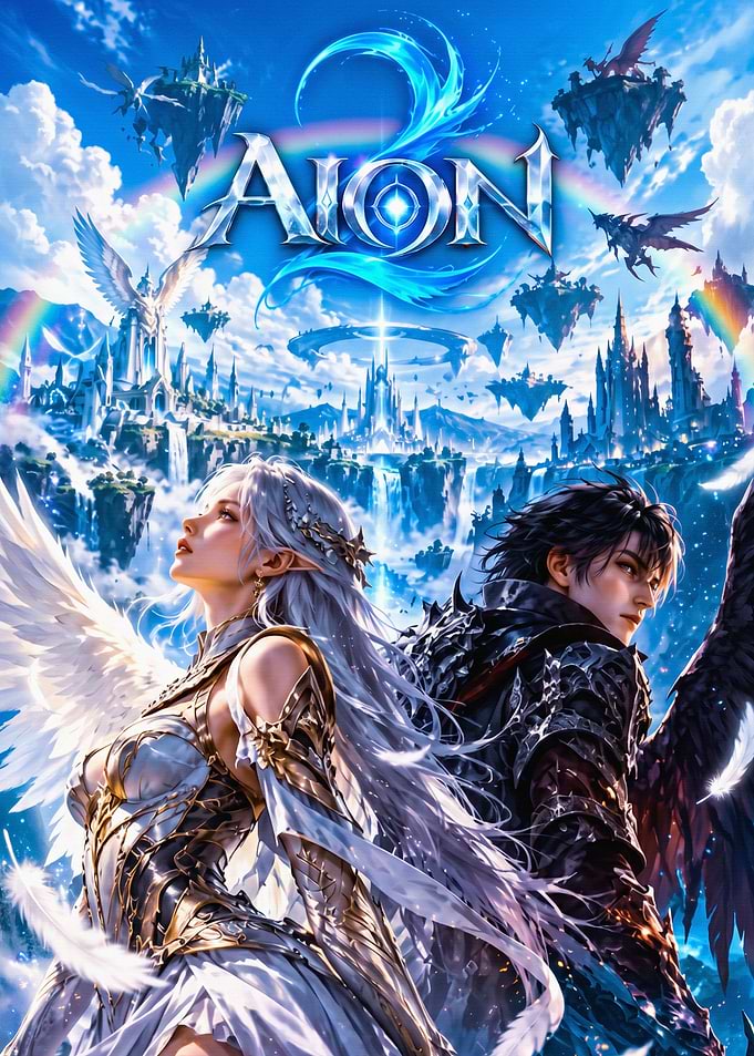 Aion 2 Fantasy Game Poster