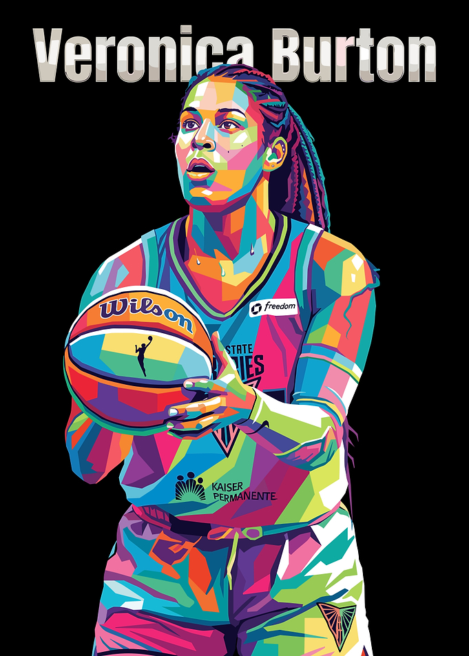 Veronica Burton Pop Art Portrait