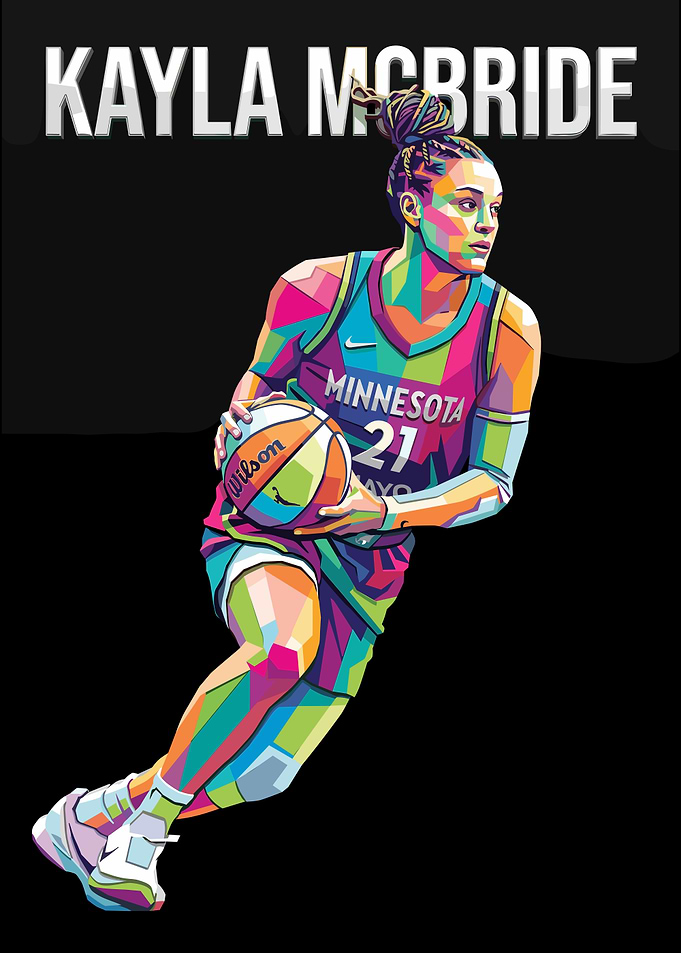 Kayla McBride WNBA Pop Art Poster