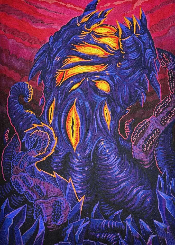 Cosmic Horror Monster Dark Fantasy