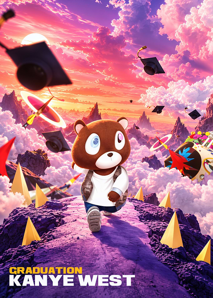Kanye West Graduation Album Cover Art