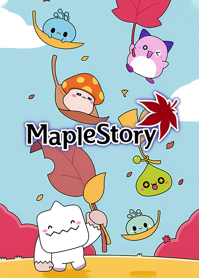 MapleStory Cute Characters Illustration