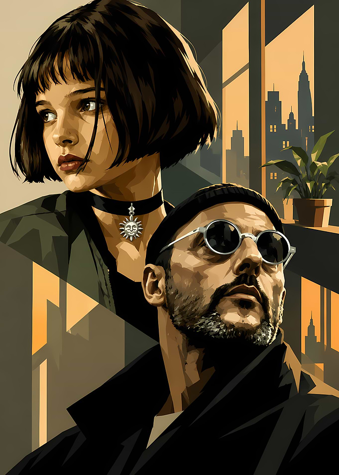 Leon The Professional Stylized Portrait