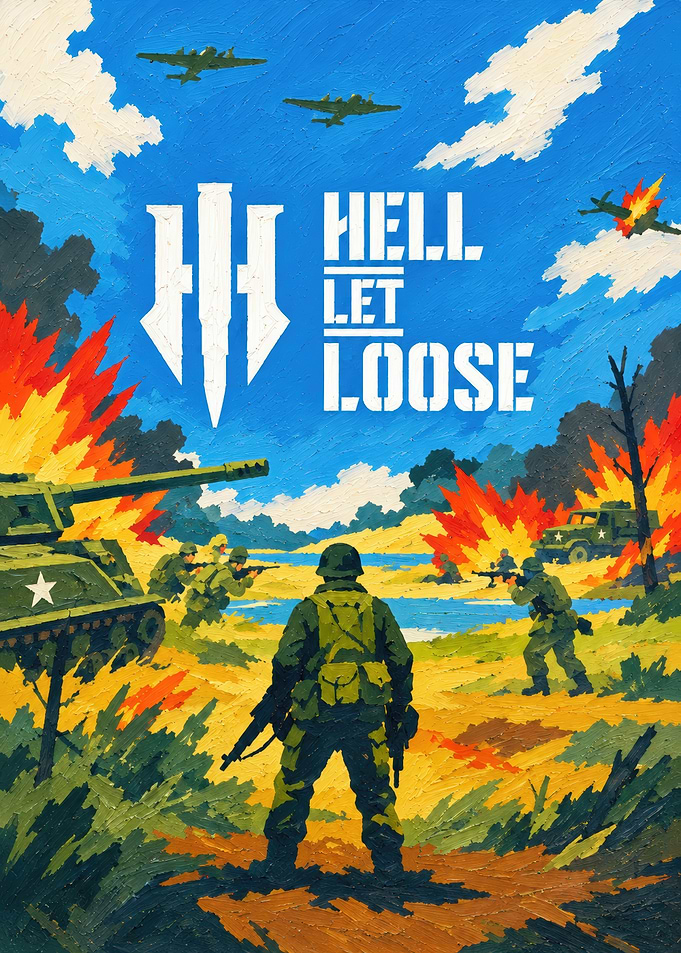 Hell Let Loose Game Art