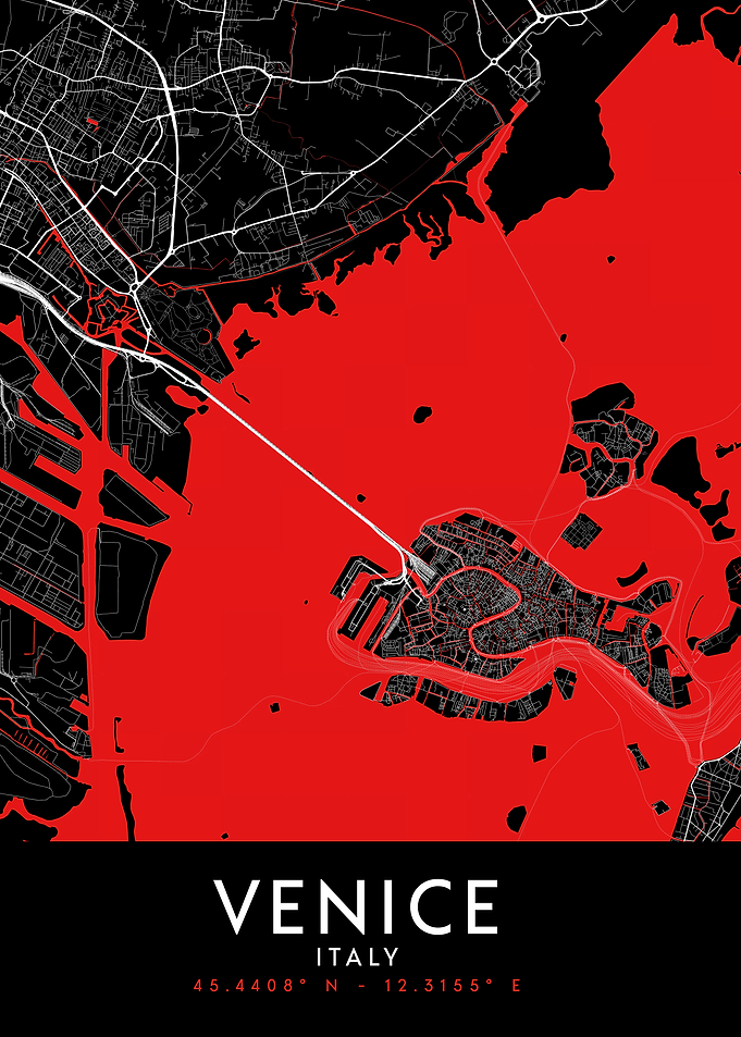 Venice Dark Map