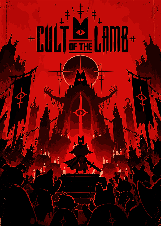 Cult of the Lamb Game Poster