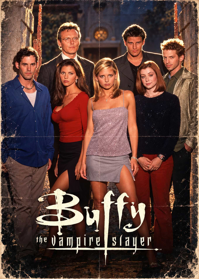 Buffy the Vampire Slayer Cast Poster