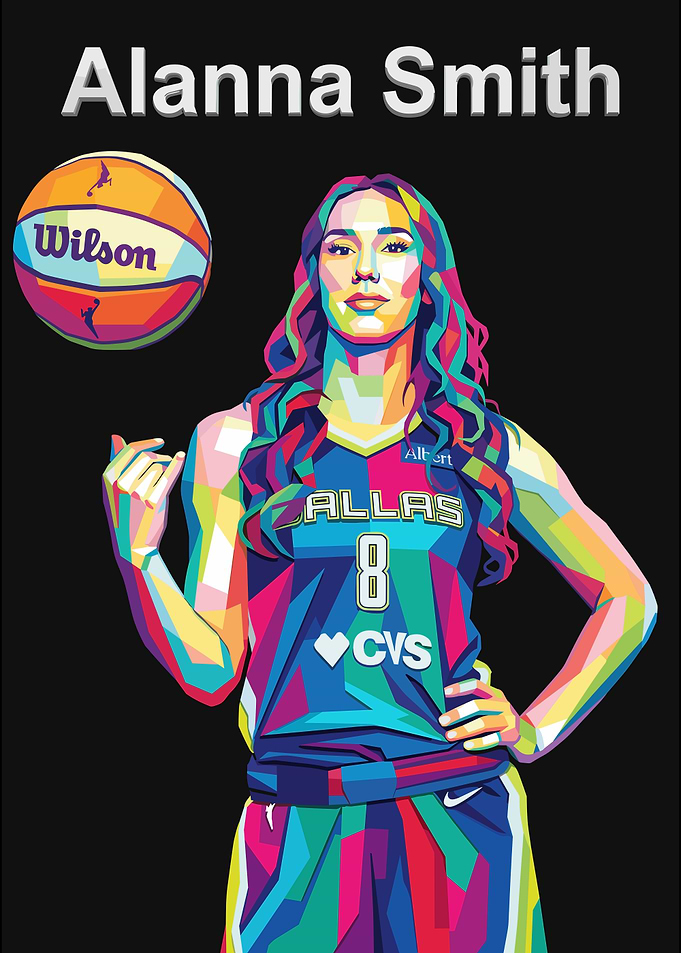 Alanna Smith Pop Art Portrait