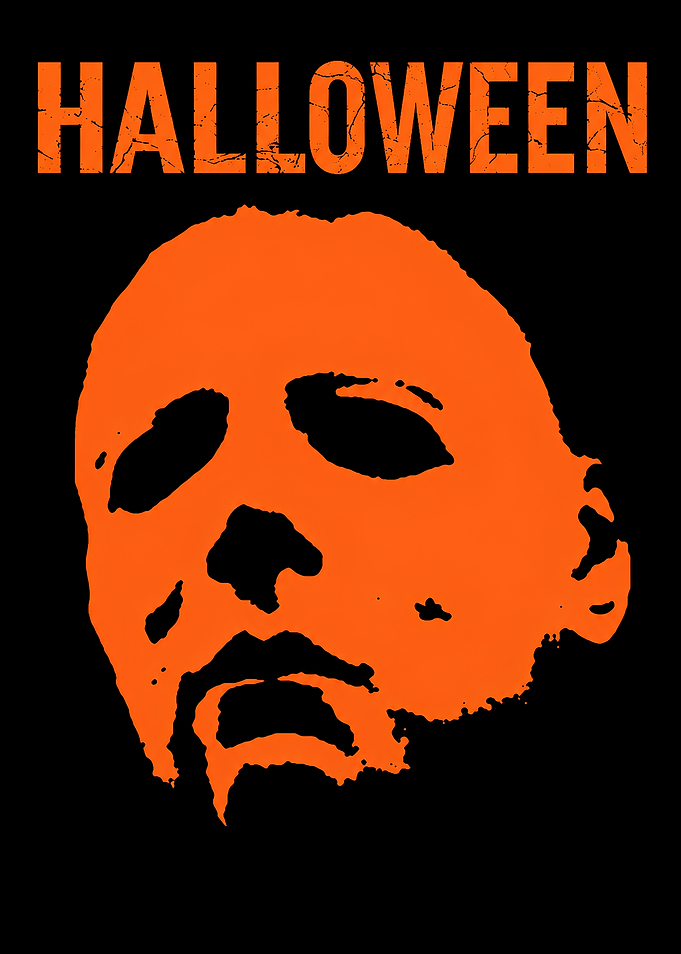 Halloween Michael Myers Minimalist Poster