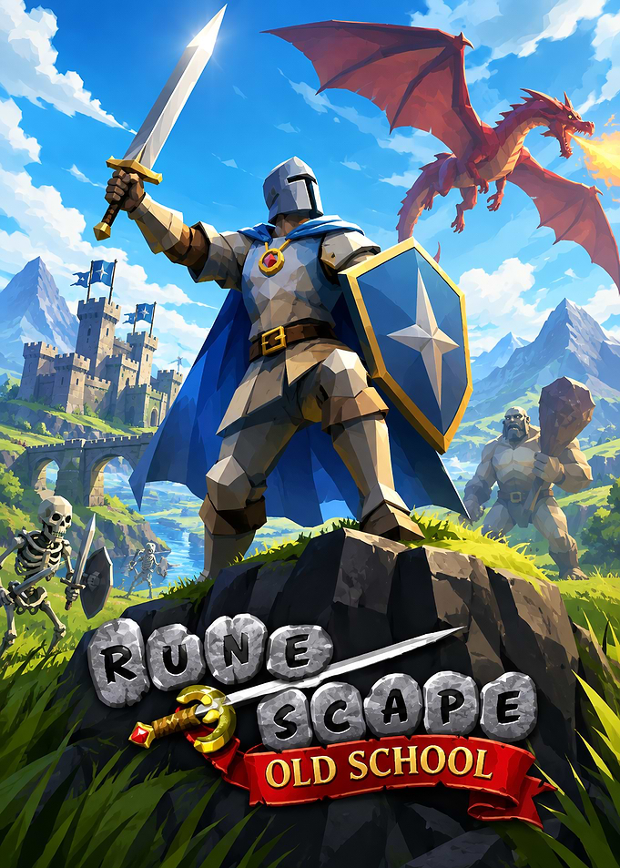Old School RuneScape Game Poster