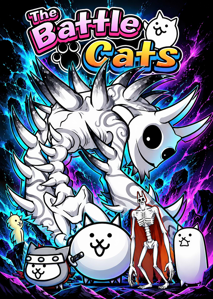 The Battle Cats Game Poster