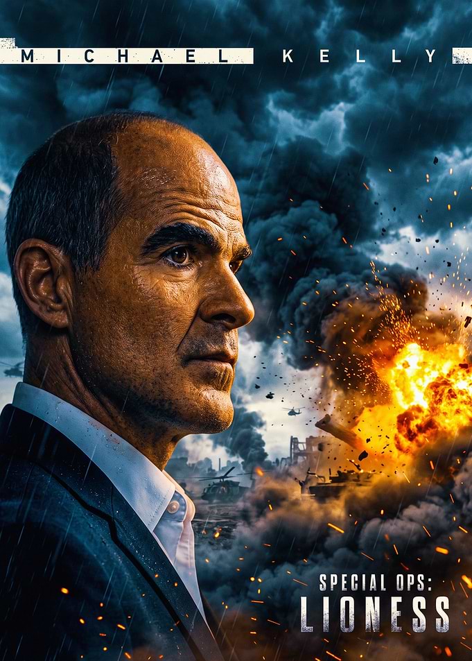 Special Ops Lioness Michael Kelly Poster
