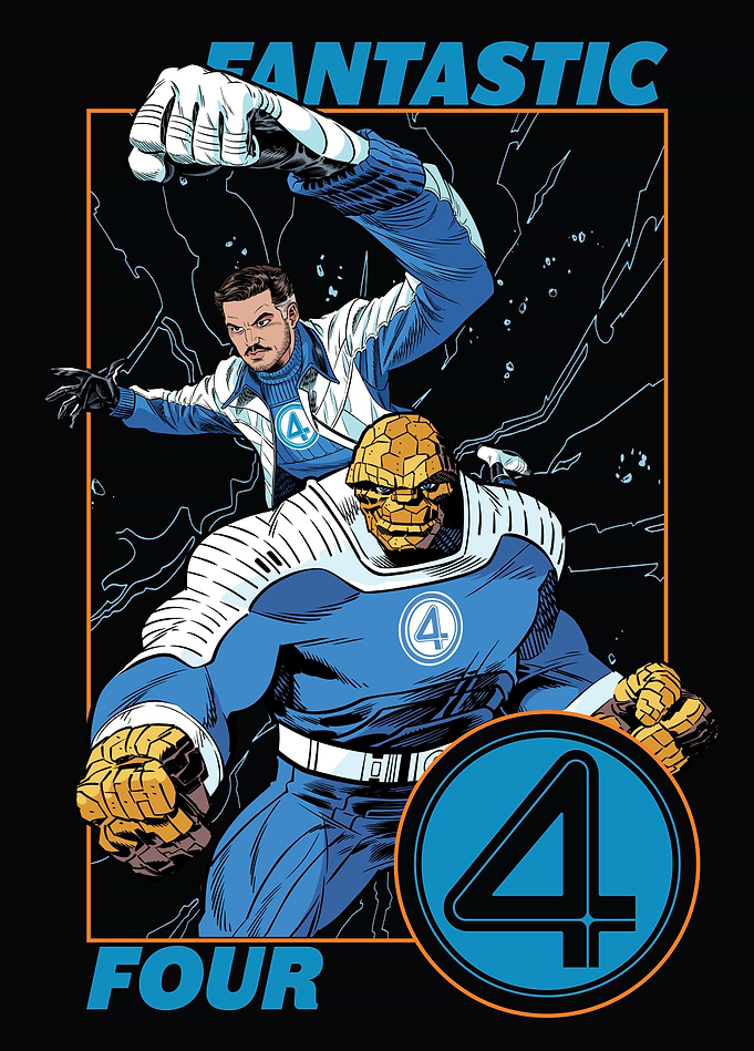 Mr. Fantastic & The Thing - Fantastic Four