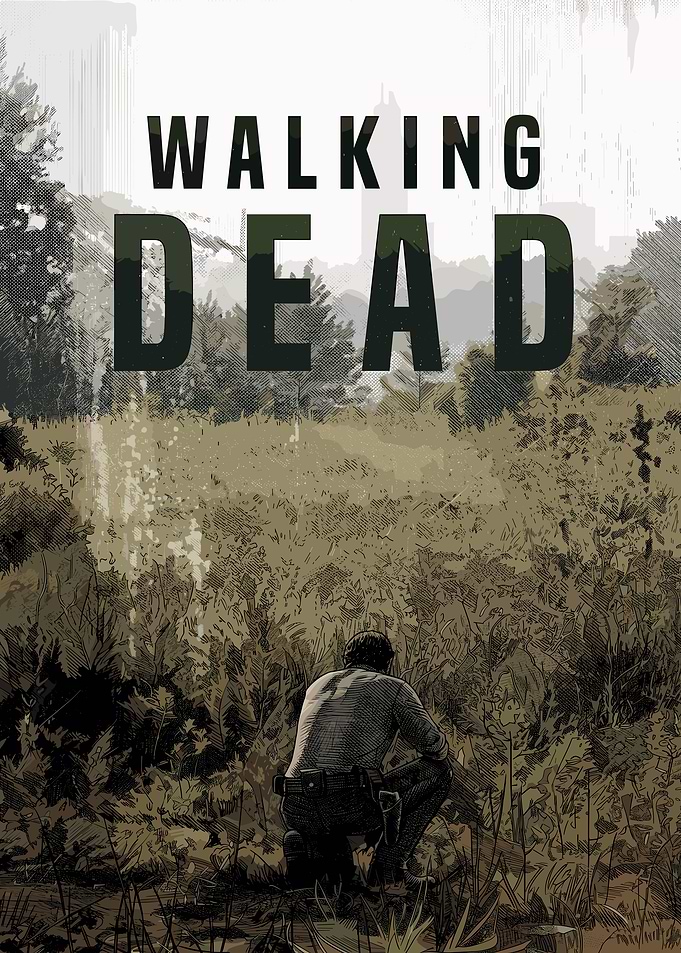 The Walking Dead Rick Grimes Poster