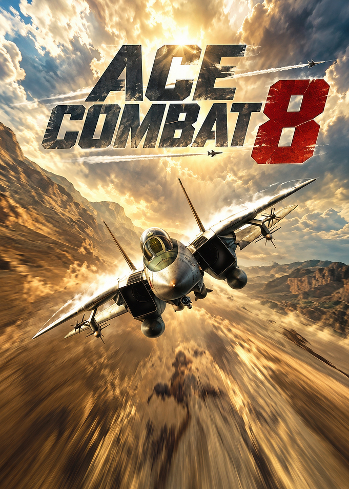Ace Combat 8 Fighter Jet Poster