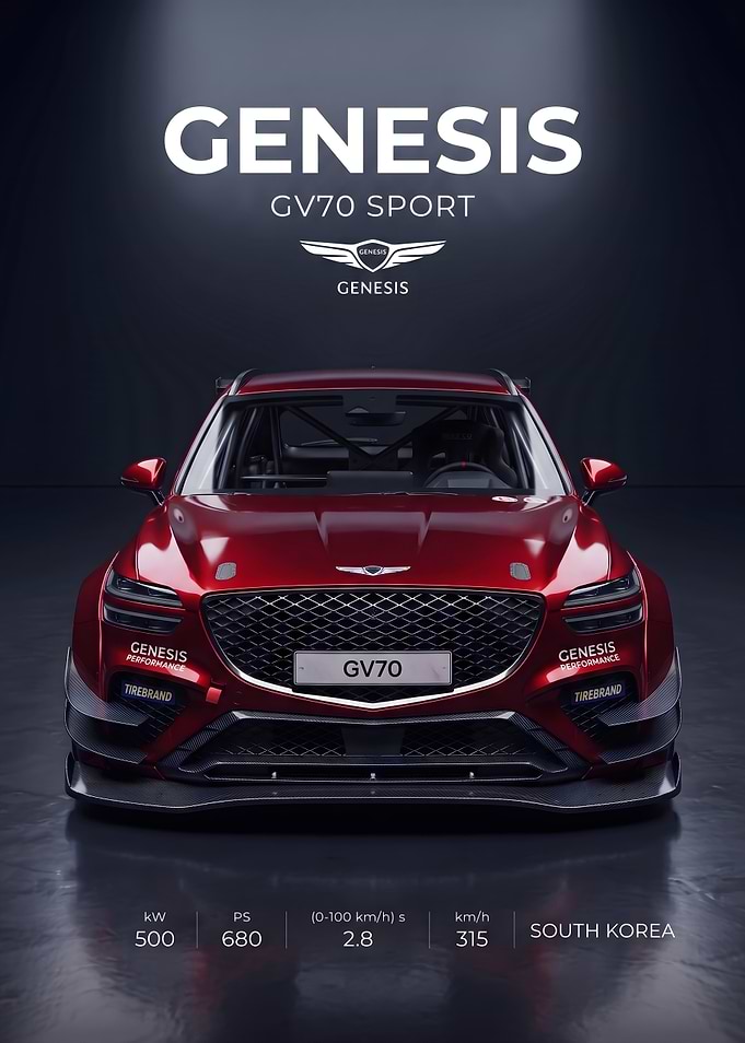 Genesis GV70 Sport Racing Concept