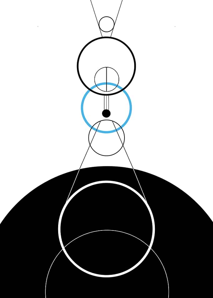 Orbital-Geometric-Blue