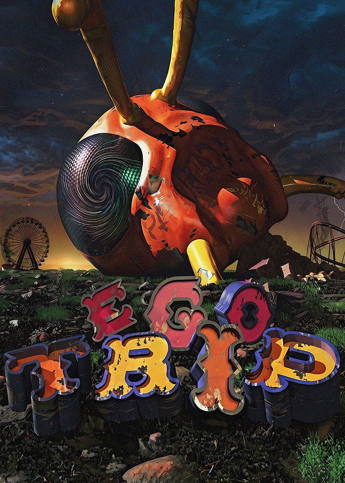 Ego Trip Surreal Art Poster