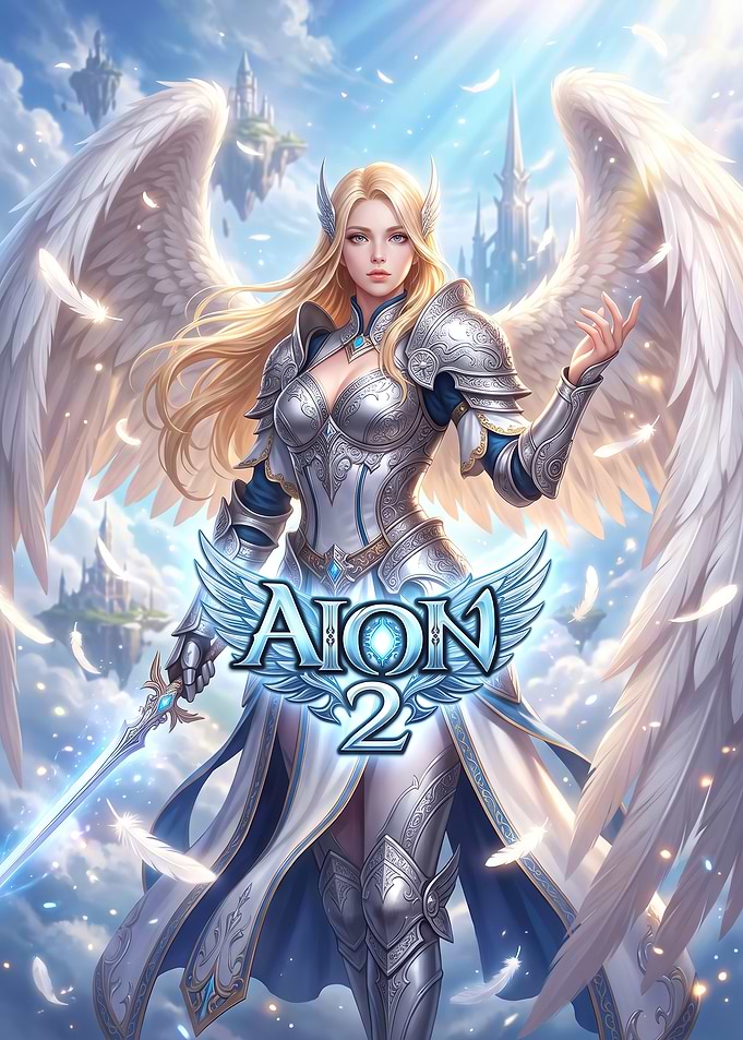 Aion 2 Angelic Warrior Poster